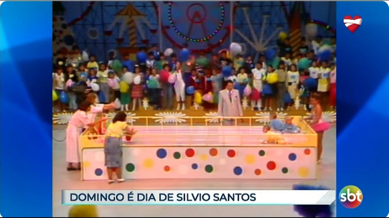 DOMINGO NO PARQUE - HOMENAGEM A SILVIO SANTOS - SBT [18 08 2024]