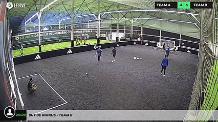 But de Rimkus - Team B