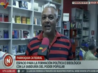 Caracas | La Librería del Sur genera espacios para el debate e intercambio de ideas