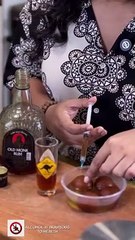 A Unique Taste as Lady Injects Rum into Gulab Jamun