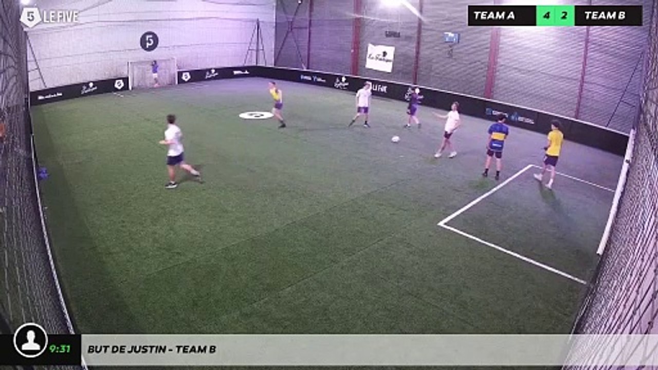But de Justin - Team B