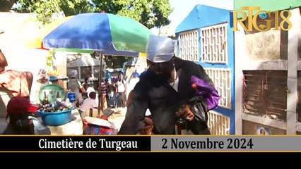 Fèt Gede nan simityè Turgeau jounen samdi 2 novanm 2024 la