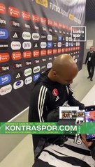 Kasımpaşa maçı sonrası Beşiktaşlı futbolcular keyifsiz ayrıldı