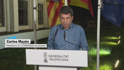 Mazón asegura haber solicitado al Ejército "el mismo martes"