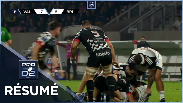 PRO D2 Saison 2024-2025 J09 - Résumé Valence Romans - CA Brive