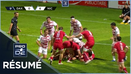 PRO D2 Saison 2024-2025 J09 - Résumé US Dax - Stade Niçois Rugby