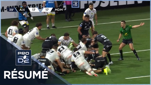 PRO D2 Saison 2024-2025 J09 - Résumé Provence Rugby - Stade Montois Rugby