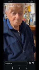 nonno e la poltrona nuova