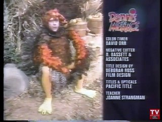 Dennis The Menace NBC Split Screen Credits