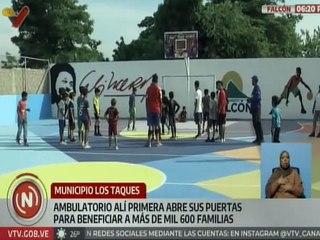 Falcón | Gobierno regional entrega Ambulatorio Tipo 1 ¨Alí Primera¨ en el mcpio. Los Taques