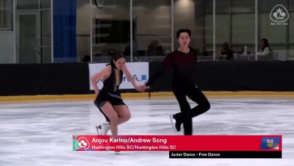 Junior Dance Free Program - 2025 Skate AB l NT l NU Sectional Championships