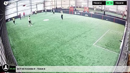 But de Kassim D - Team A