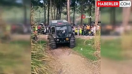 Milletvekili Varank, Arazi Aracıyla Gezerken Ağaca Çarptı