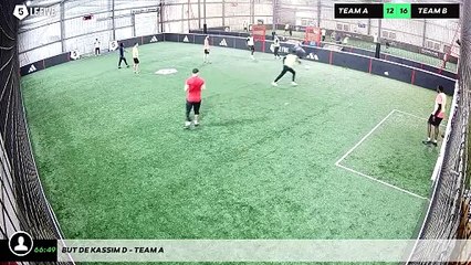 But de Kassim D - Team A