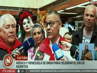 Venezuela y México celebraron este sábado el Día de los Muertos