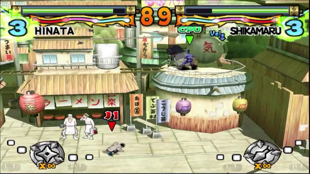 Naruto Ultimate Ninja - 2003 - Saga de HINATA HYUGA  - PS2