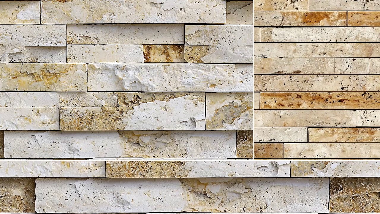 Travertine Cladding Texture Backgrounds
