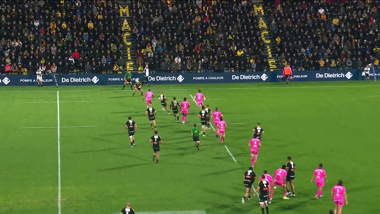 TOP 14 - Essai de Teddy THOMAS (SR) - Stade Rochelais - Stade Français Paris
