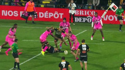 TOP 14 - Essai de Will SKELTON (SR) - Stade Rochelais - Stade Français Paris
