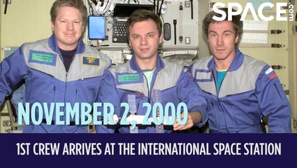 OTD In Space - November. 2: 1st Crew Arrives At The International Space Station