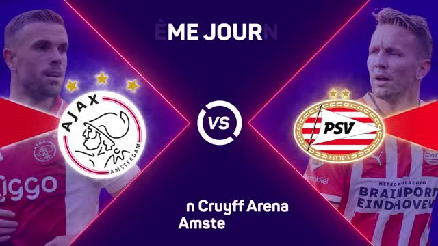 Eredivisie - L'Ajax met fin à la série du PSV