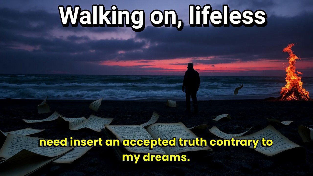 Walking on, lifeless - COVER SONG BY AI