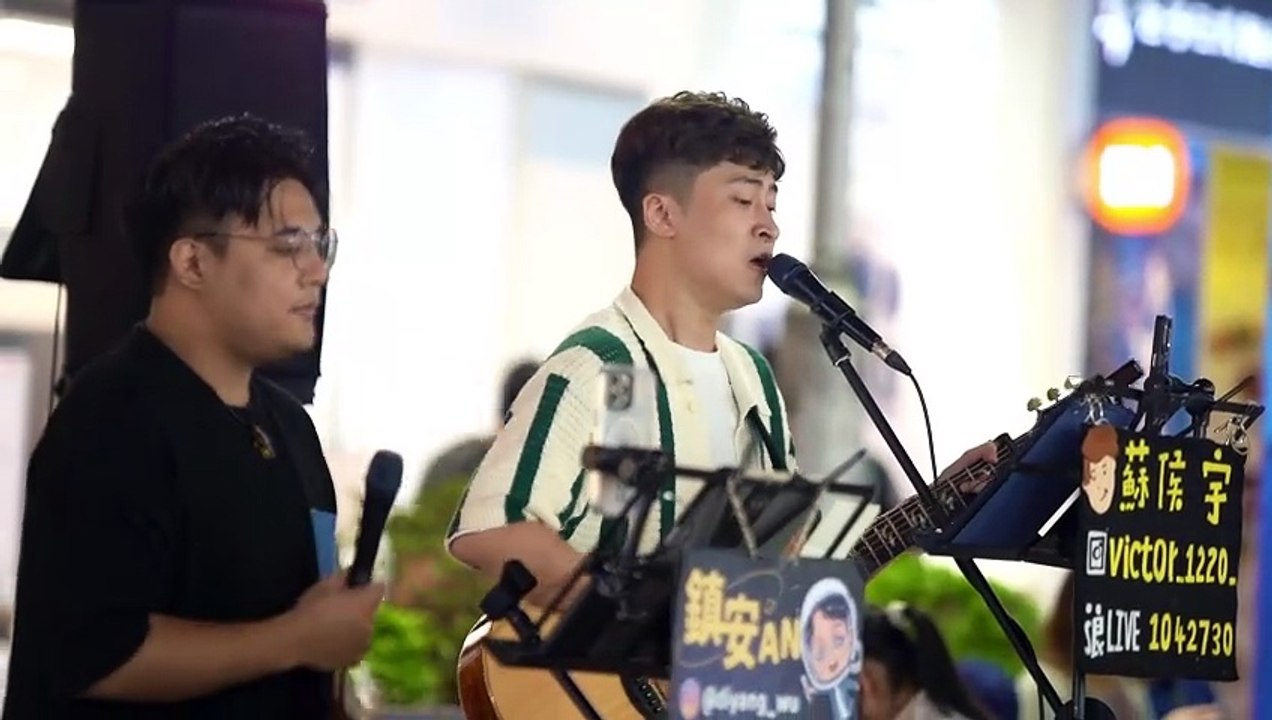 牽心萬苦（謝和弦）蘇侯宇.鎮安 241102街頭金曲串燒 #忠駝論壇 #fyp