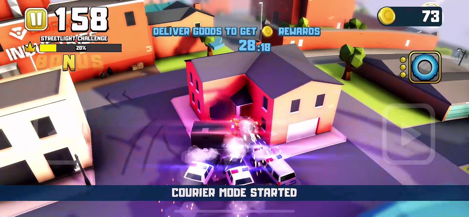 Let's race with the police