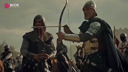 المؤسس عثمان _ حرب طاحنة بين القوات البيزنطية ومحاربين عثمان في معركة إنقاذ الأسرى(1080P_HD)