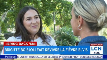 Elvis Presley (Brigitte Boisjoli)-TVA Nouvelles-5 Septembre 2024