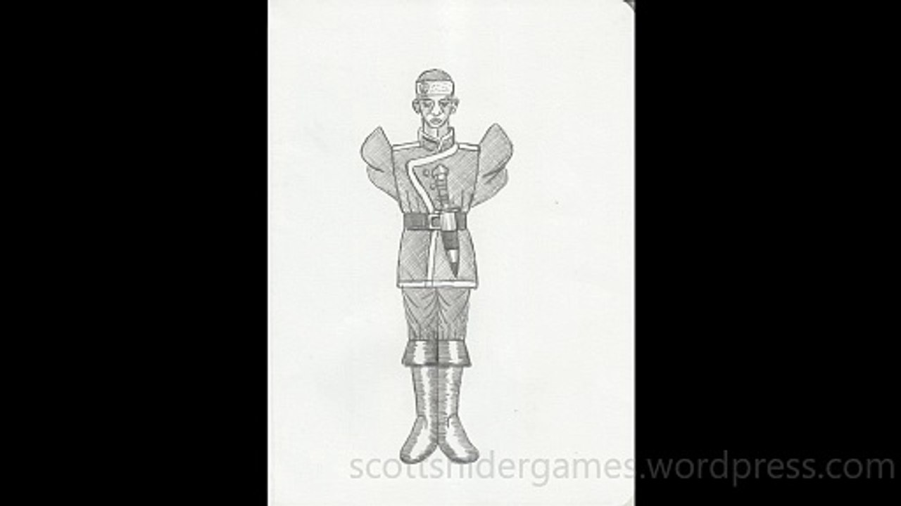 Soldier Pencil Sketch Video #488 (11-03-2024)