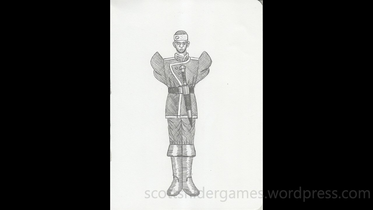 Soldier Pencil Sketch Video #489 (11-03-2024)