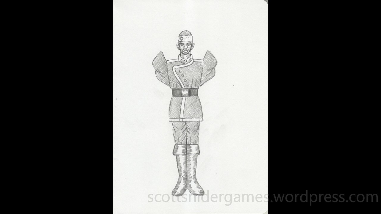 Soldier Pencil Sketch Video #490 (11-03-2024)