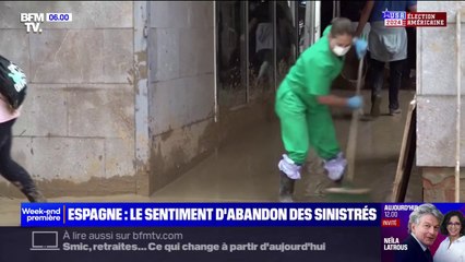 "On se sent abandonné": la colère des sinistrés des inondations en Espagne