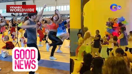 Anak ng Zumba dancer, napilitang sumali dahil kay Wowie De Guzman! | Good News