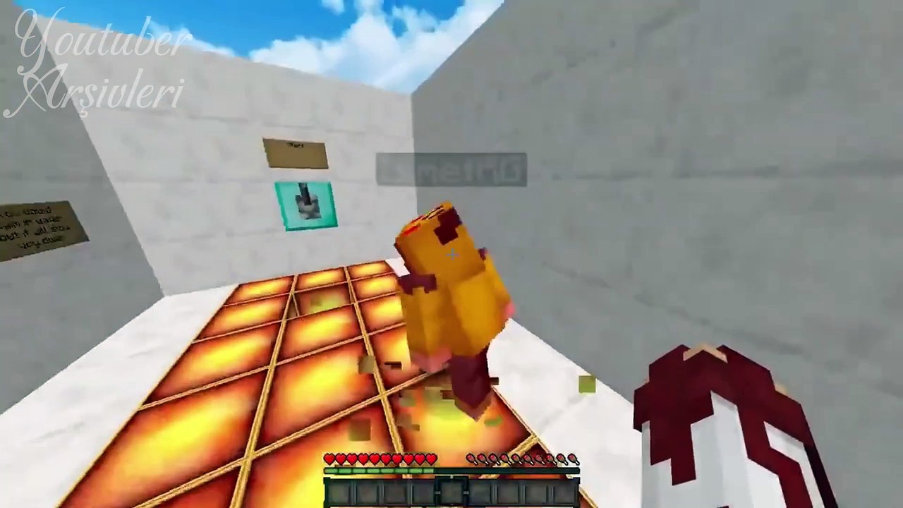 ELİM KIRILDI! - MİNECRAFT ELMAS PARKUR - Ahmet Aga