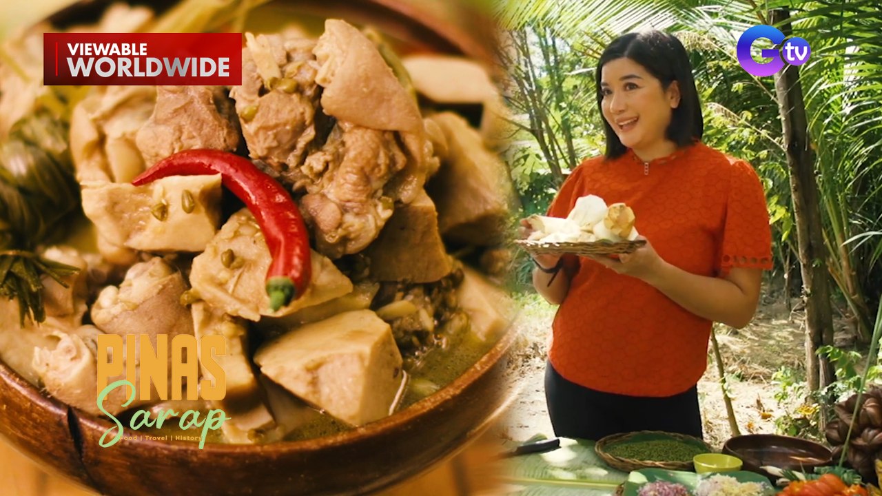 Ginisang munggo na may pata at ubod ng nipa, ano kaya ang lasa? | Pinas Sarap