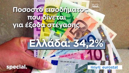 Ελλάδα: Αρνητική πρωτιά στο κόστος στέγασης στις πόλεις- Κοινωνική αντιπαροχή ετοιμάζει η κυβέρνηση