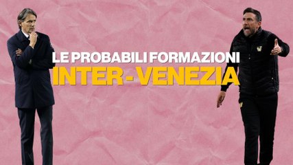 Serie A, Inter-Venezia: le probabili formazioni