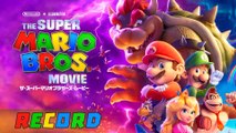 映画　スーパーマリオ ２０２３ RECORD SUPER MARIO FILM 2023 日本での興行収入 20億円突破