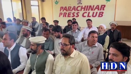 The elders of Tori Bangash tribes of Karam district and the 50-member Aman Jirga | parachinar