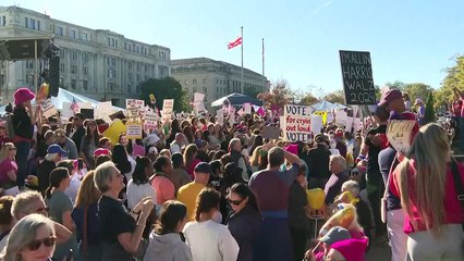 USA: Tausende demonstrieren für Frauenrechte