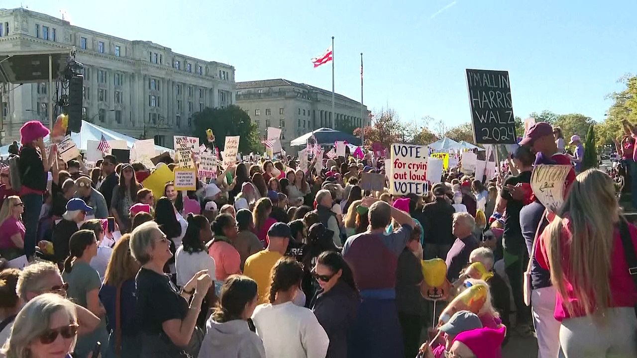 USA: Tausende demonstrieren für Frauenrechte