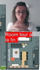 Une idée déco salon cuisine ouverte 30m2 appartement à Paris