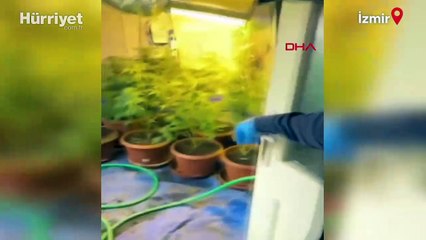 Uyuşturucu imal edilen evi bacadan gelen kokudan buldular