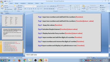 Learn Programming Technique C to Master Skills - Eighth Program of Function
