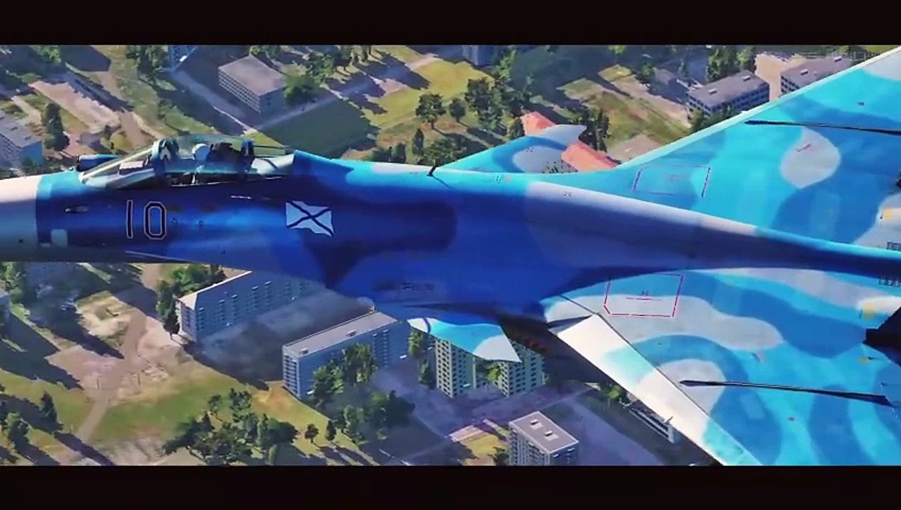 Sukhoi Su-33 Flanker  Wings of Thunder  A DCS World Cinematic Tribute
