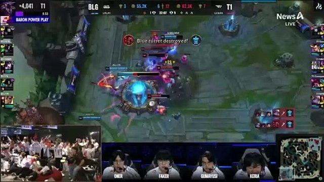 T1, ‘롤드컵’ 통산 5회 우승…MVP는 페이커