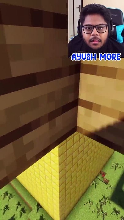 Minecraft Illusion is OP  #shorts #minecraft #ayushmore