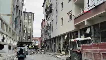 Çorum'da doğal gaz patlaması!